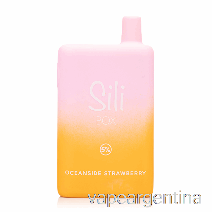 Sili Box 6000 Vape Desechable De Fresa Oceanside Descartable